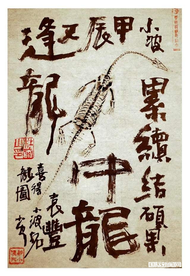 记录生命的印记，展现化石的艺术——胡小波的贵州龙拓印技艺