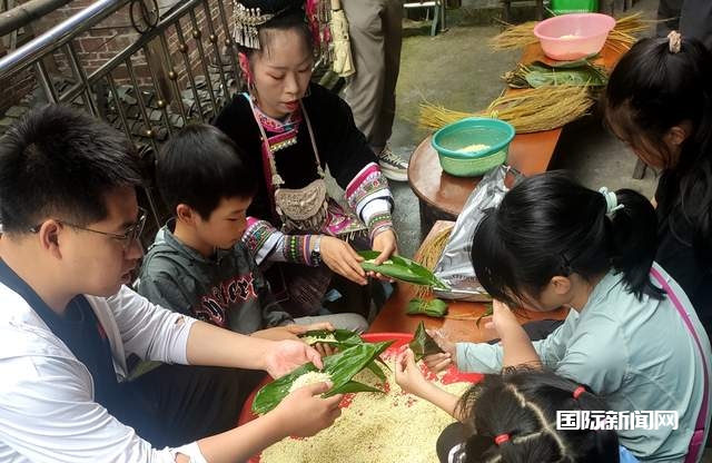 贵州从江县：端午亲子研学热，非遗魅力引客来