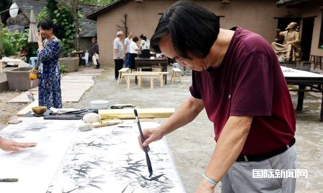 古道寻印象，茶韵避酷暑——金沙清池印象茶庄举办雅集活动