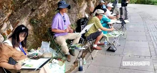 镇山村时光，穿越四百年的宁静致远|“写生中国万里行”