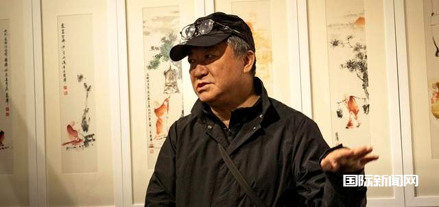 醉红墙下的艺术盛宴：李历作品展引领中法文化交流与传承