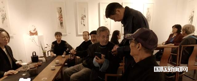 醉红墙下的艺术盛宴：李历作品展引领中法文化交流与传承